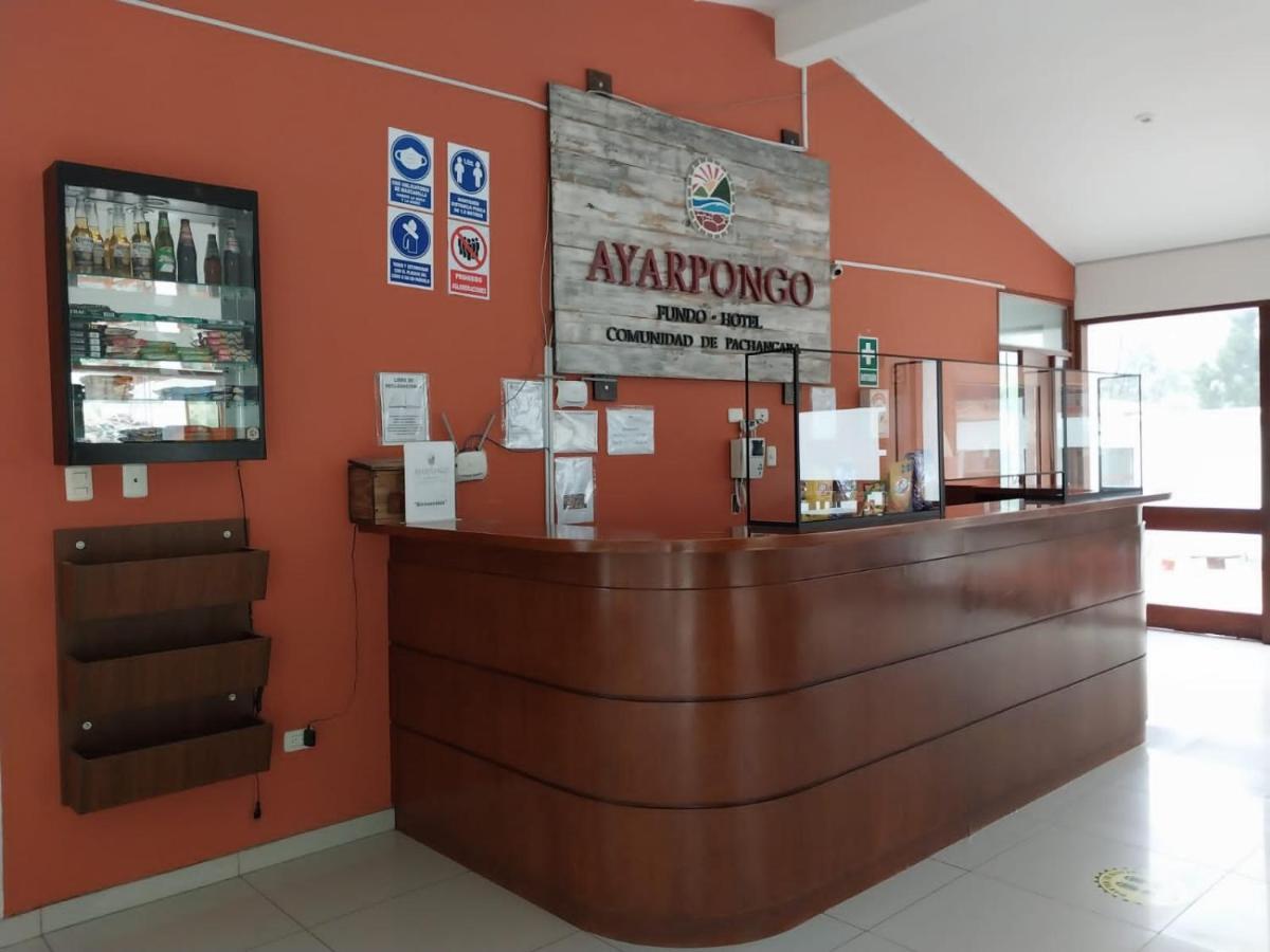 Fundo Hotel Ayarpongo Churin Zewnętrze zdjęcie